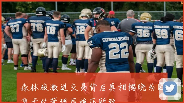 森林狼激进交易背后真相揭晓或因华子对管理层施压所致